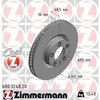 Zimmermann Brake Disc - Standard/Coated, 600324820 600324820